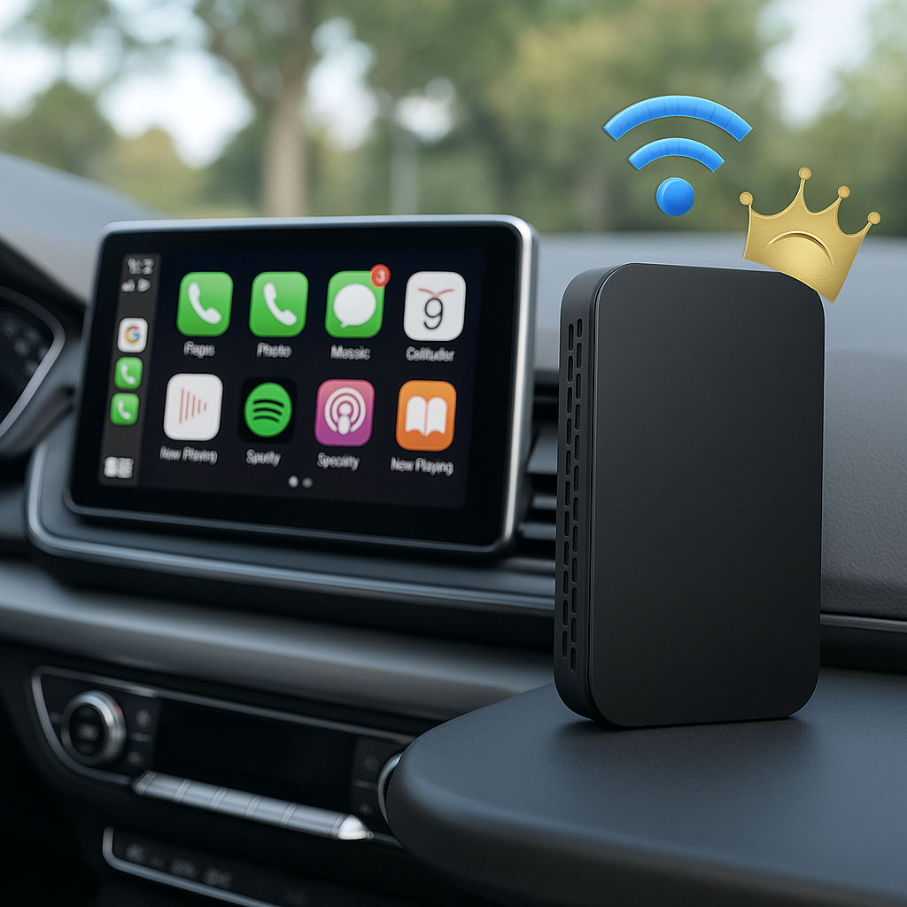 Autolyze One – Boîtier CarPlay et Android Auto Sans Fil 2Air