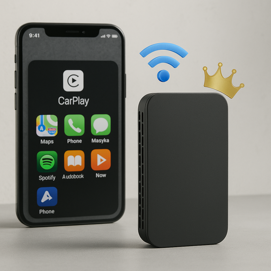 Autolyze One – Boîtier CarPlay et Android Auto Sans Fil 2Air